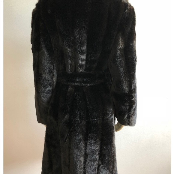 Vintage Saks Fifth Full Length Mink Coat - Picture 7 of 9